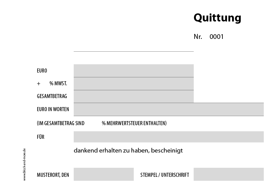 Rechnungsblock, Quittungsblock & Co A4 mit Logo bestellen Rechnungsblock, Quittungsblock & Co A4 mit Logo bestellen
